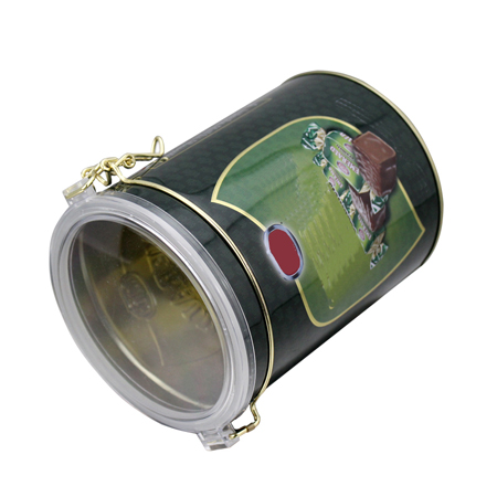 Metal Tin Can Food With Metal Buckle